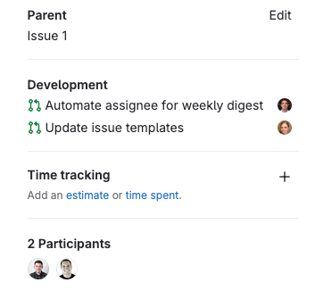 Linking issues with merge requests